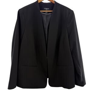 NWT Liz Claiborne Woman’s Career Essentials Black Blazer Jacket Size 20W